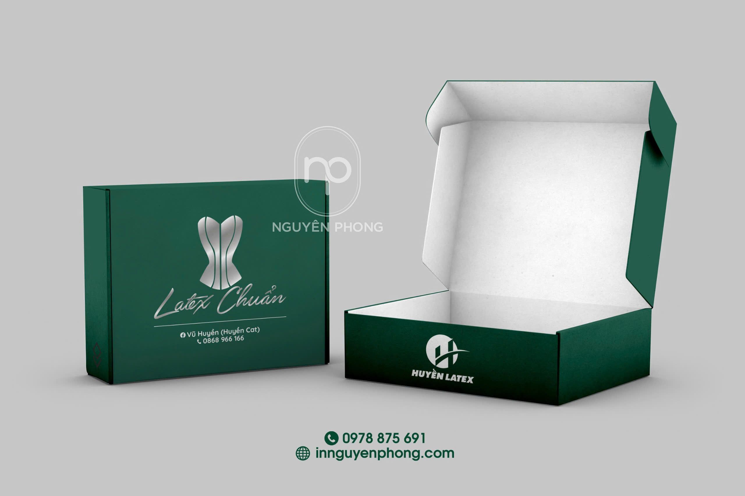 Hộp carton thường được sản xuất với sóng E